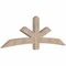 Ekena Millwork Alberta Smooth Timber Gable Bracket, Douglas Fir, 84"W x 28"H x 3 1/2"D x 5 1/2"F, 8/12 Pitch GBW084X28X0406ALB00SDF - alternate 2